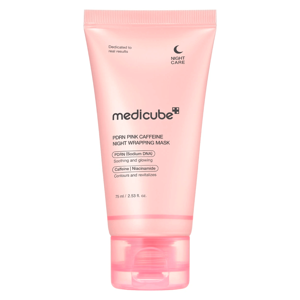 

Ночная маска-плёнка с ПДРН и кофеином PDRN Pink Caffeine Night Wrapping Mask, 75 мл, Medicube