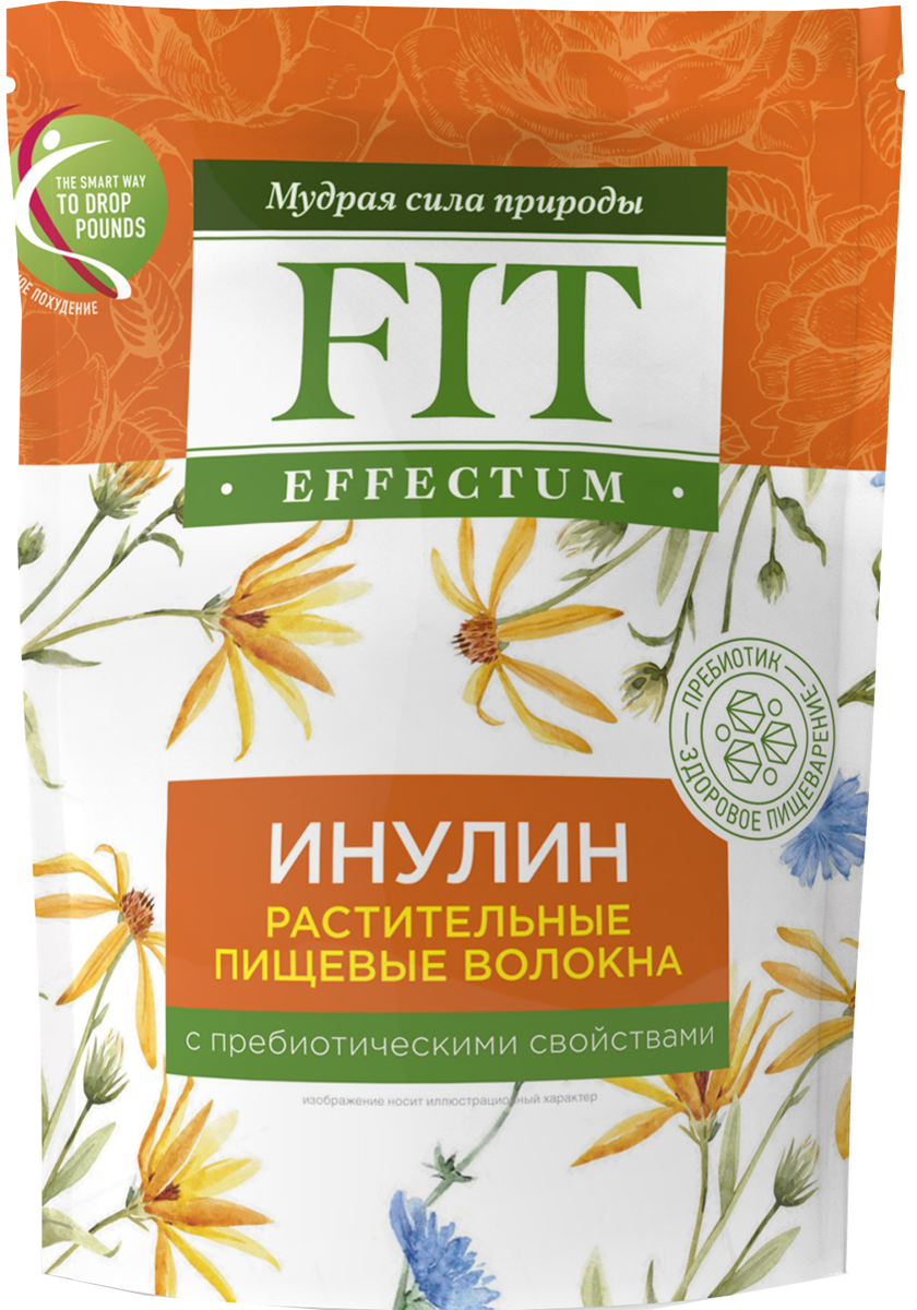 Растительные пищевые волокна, 200 г, Fit Effectum