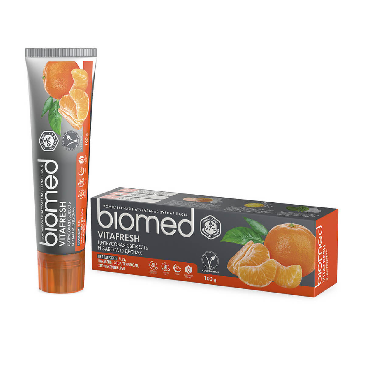 

Комплексная зубная паста «BIOMED ЦИТРУС ФРЕШ», 100 г, Biomed