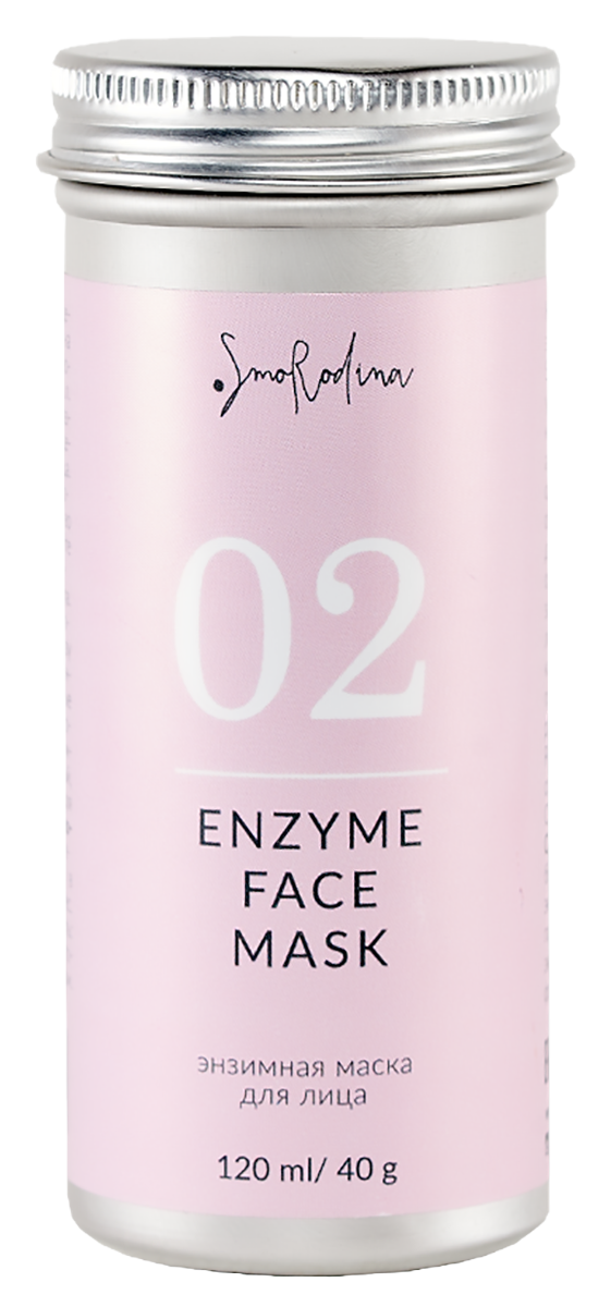 Маска для очищения кожи "02 Enzim Face Mask", энзимная, 120 мл, SmoRodina - фото 1