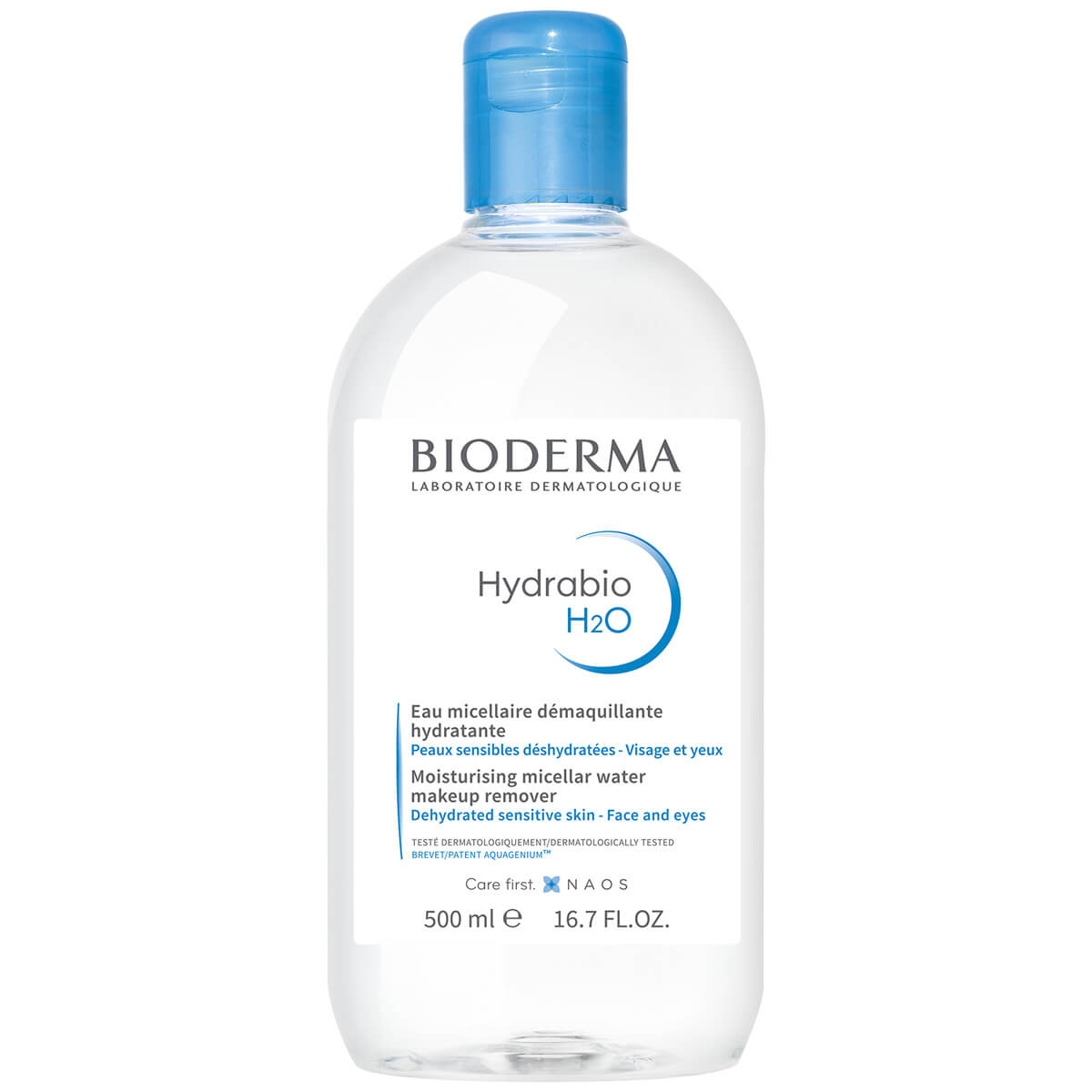 Hydrabio Мицеллярная вода для обезвоженной кожи, 500 мл, Bioderma - фото 1