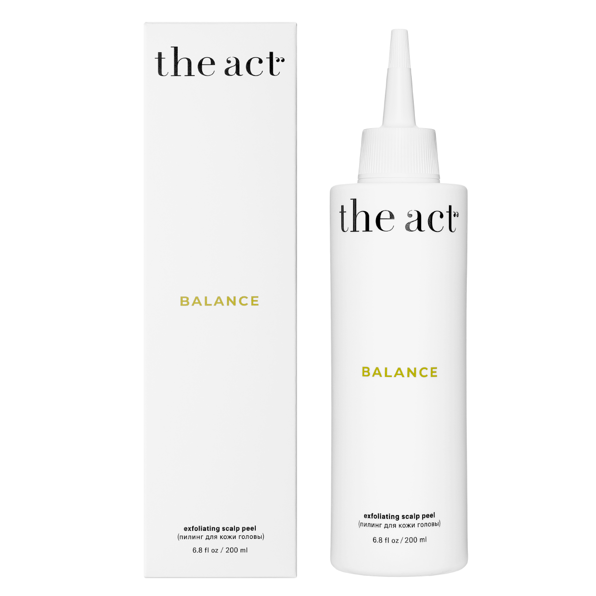 

Balance Пилинг для кожи головы exfoliating scalp peel, 200 мл, The Act