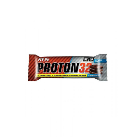 Протеиновый батончик Proton 32, вкус «Шоколад», 24 шт по 50 гр, Fit-Rx