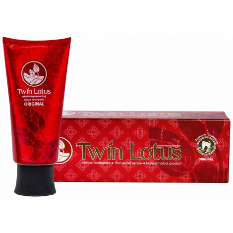 Зубная паста с травами Premium RED, 100 гр, Twin Lotus