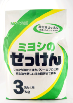 Порошковое мыло для стирки, 3 кг, Miyoshi