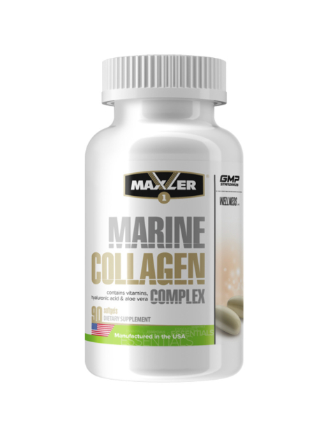 Коллаген Marine Collagen Complex, 90 softgels, MAXLER