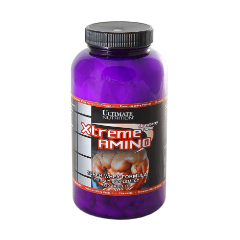 Аминокислотный комплекс Xtreme Amino 1500 мг, вкус «Клубника», 330 таблеток, Ultimate Nutrition