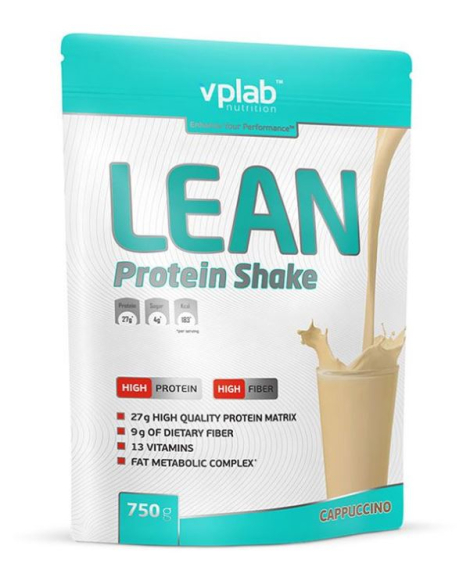 Сывороточный протеин Lean Protein Shake, вкус «Капучино», 750 гр, VPLab