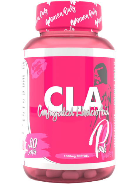 Конъюгированная линолевая кислота CLA, 60 капсул, Pink Power
