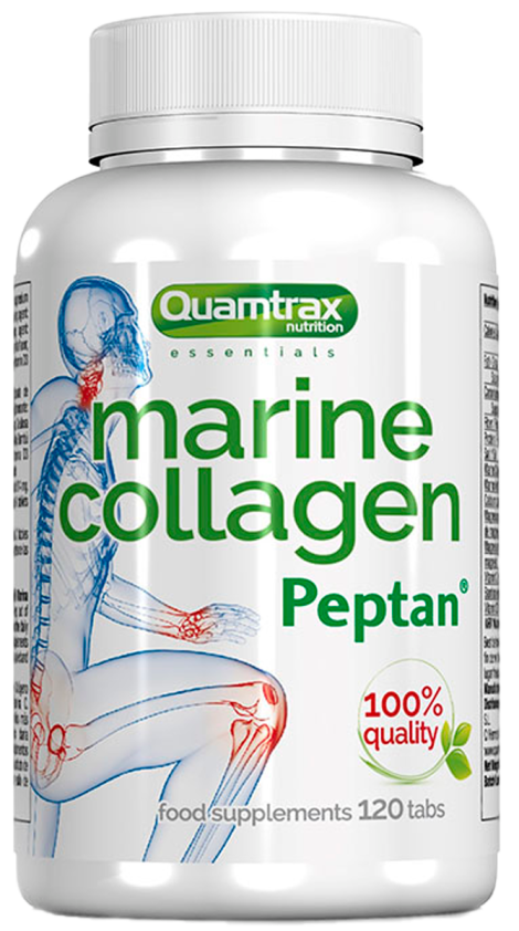 Коллаген  Marine Collagen Peptan, 120 таблеток, Quamtrax