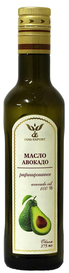 Масло авокадо, 0,375 л, DIAL-EXPORT
