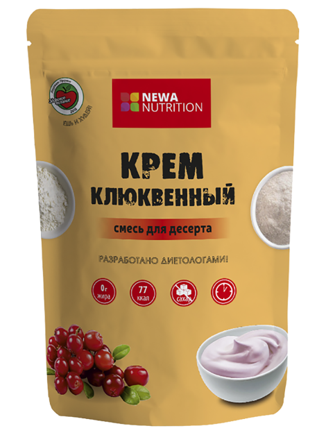 Смесь сухая для клюквенного крема, 150 гр, Newa Nutrition
