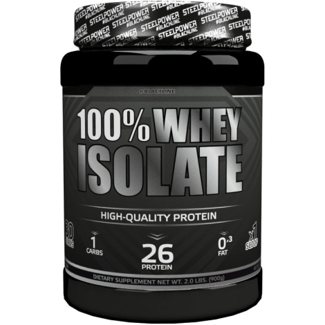 Протеин WHEY ISOLATE (100% изолят), 900 гр, вкус «Йогурт», STEELPOWER