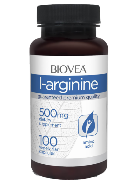 L-Arginine, 100 веган.капсул, Biovea