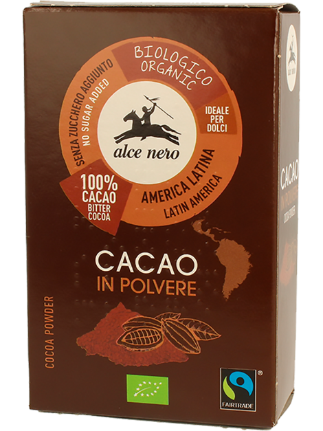 Какао-порошок премиум БИО, 75 г, Alce Nero