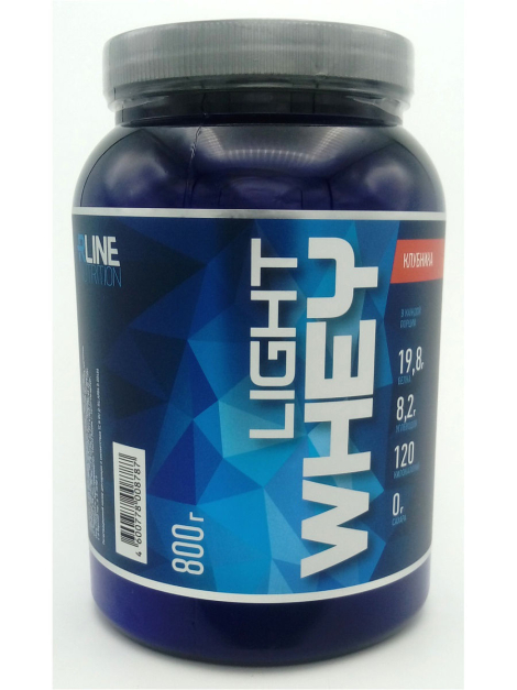 Протеин Light Whey, вкус «Клубника», 800 гр, RLine