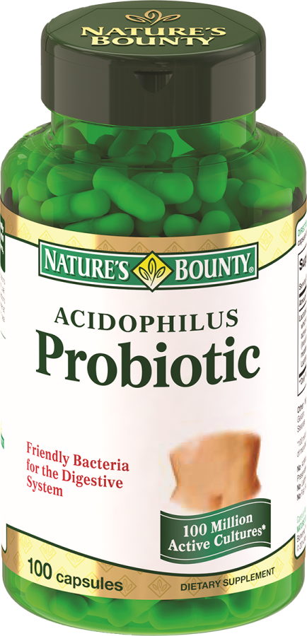 Ацидофилус, 100 капсул, Nature's Bounty