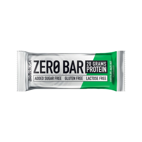 Протеиновый батончик Zero Bar, «Шоколад и лесной орех», 50 гр, BioTech Usa