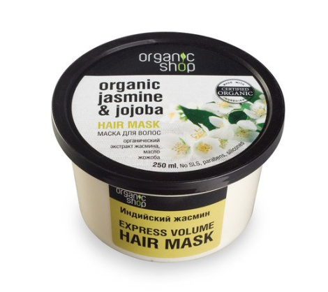 Маска для волос «Индийский жасмин», 250 мл, Organic Shop