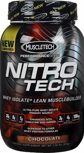 Nitro-Tech Performance, вкус шоколад, 907 гр, MuscleTech
