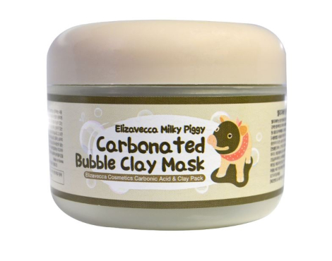 Пузырьковая Маска для лица на основе древесного угля Milky Piggy Carbonated Bubble Clay Mask, 100 мл, Elizavecca