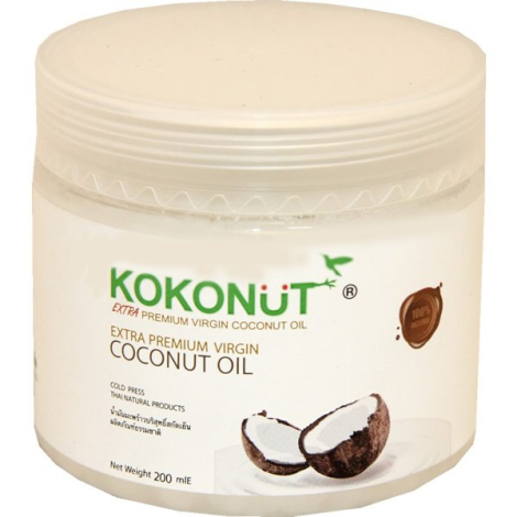 Масло кокосовое экстра-премиум 100%, 200 мл, Kokonut