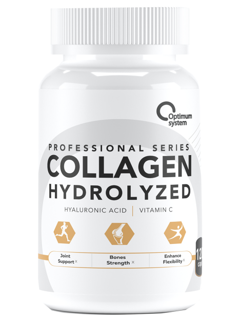 Collagen Hydrolyzed, 120 капсул, Optimum System
