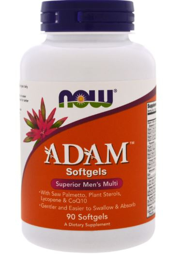 Адам, 90 таблеток, NOW Foods