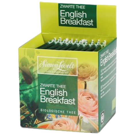 Чай Черный байховый English Breakfast, 10 пакетиков, Simon Levelt