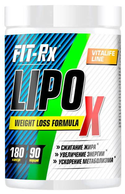 Lipo X для похудения, 180 капсул,  Fit-Rx
