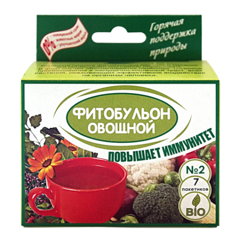 Фитобульон овощной органик «Композиция №2», 41 гр, Соль жизни