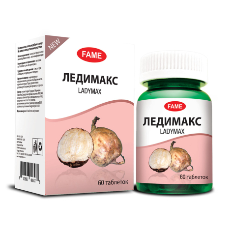 Ледимакс фитоэстрогены, 60 растительных таблеток, Fame