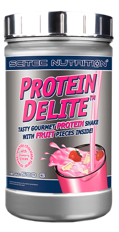 Протеин Protein Delite, белый шоколад клубника, 500 г, Scitec Nutrition