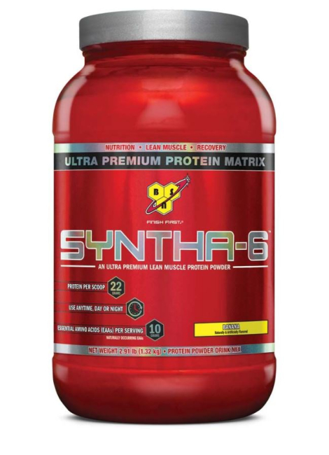 Протеин Syntha-6, вкус Банан, 1320 гр, BSN