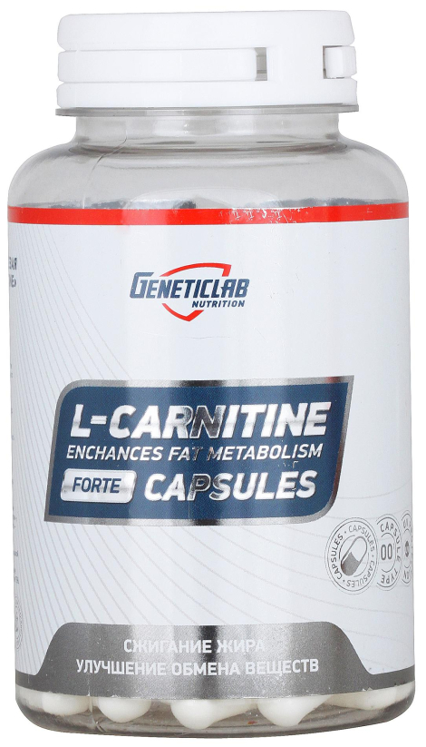 L-Carnitin capsules, 60 капсул, Geneticlab