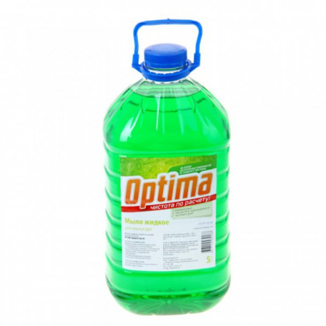 Мыло жидкое для рук OPTIMA, 5 литров, Synergetic