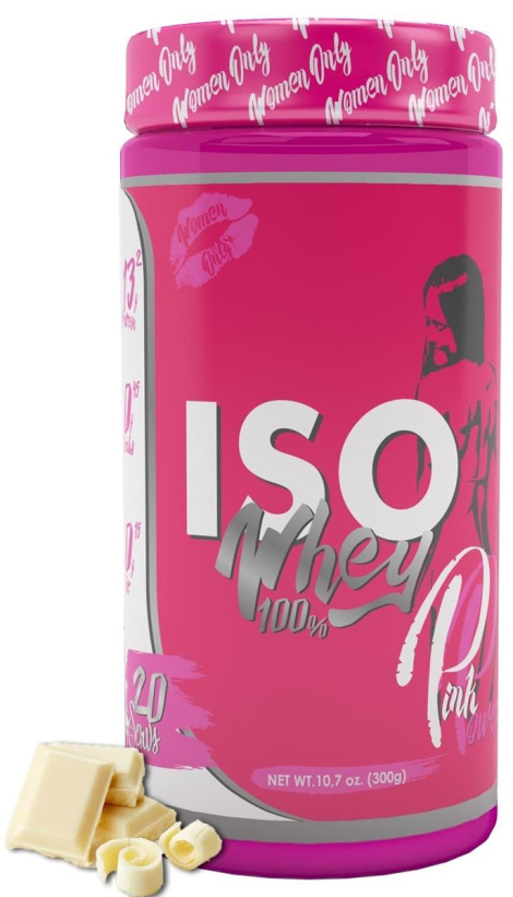 Изолят протеина ISO WHEY 100%, вкус «Сливочный шоколад», 300 г, Pink Power