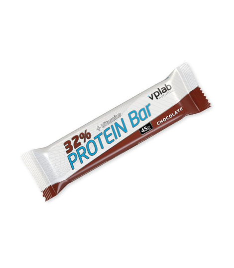 Протеиновый батончик 32% Protein, вкус «Шоколад», 45 гр, VPLab