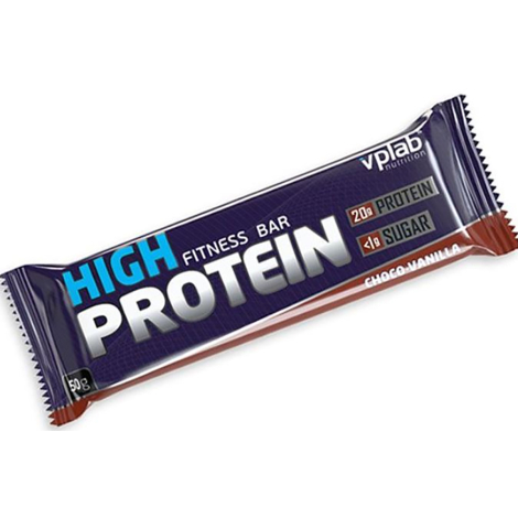 Протеиновый батончик 40% High Protein, вкус «Шоколад-ваниль», 50 гр, VPLab