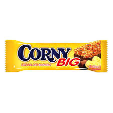 Corny Big злаковая полоска «Банан и молочный шоколад», 50 гр, Corny