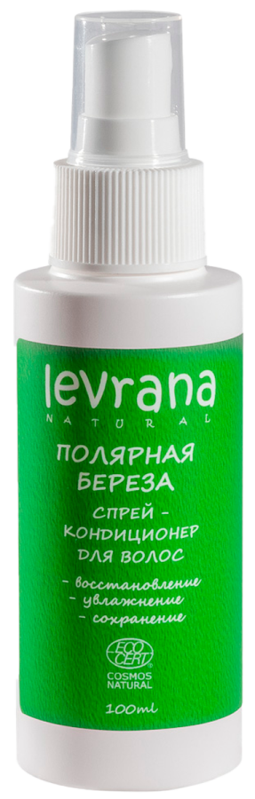 Спрей-кондиционер для волос «Полярная берёза», тревел-версия, 100 мл, Levrana