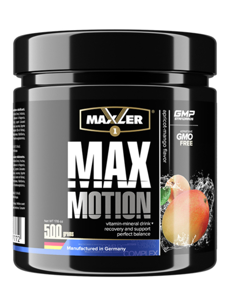 Изотоник Max Motion, вкус Абрикос-Манго, 500 гр, MAXLER