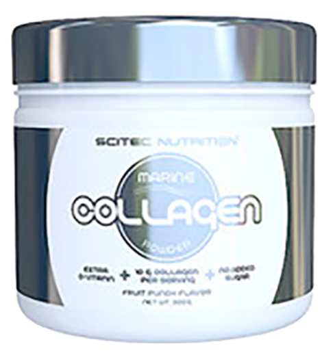 Коллаген &quot;Collagen Powder (marine)&quot;, фруктовый пунш, 300 г, Scitec Nutrition