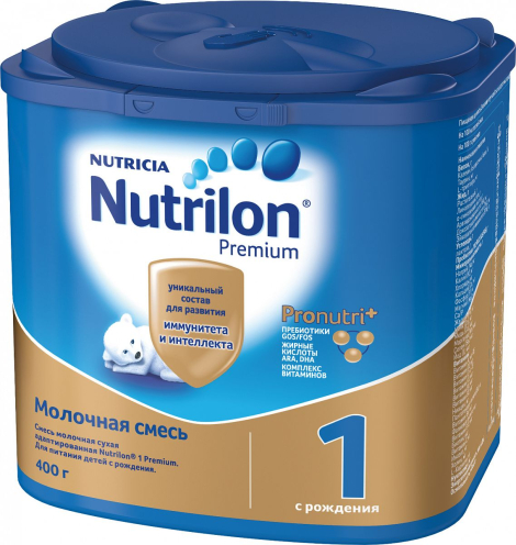 Детское молочко Nutrilon 1 Premium, 400 гр, Nutrilon