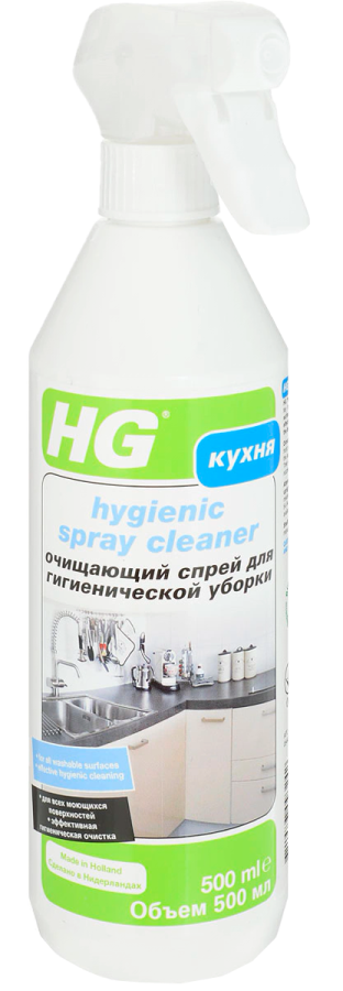 Очищающий спрей для гигиеничной уборки, 0,5 л, HG
