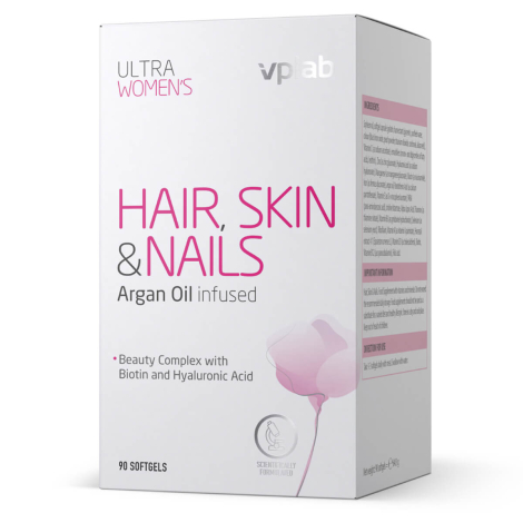 Комплекс для улучшения состояния волос, ногтей и кожи VPLAB Ultra Women’s Hair, Skin &amp; Nails, 90 капсул, VPLab Nutrition