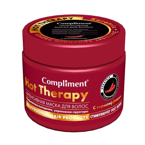 Маска с термоэффектом для роста волос Hot Therapy, 500мл, Compliment