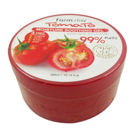 Увлажняющий, успокаивающий многофункциональный гель с томатом, 300 мл, FarmStay