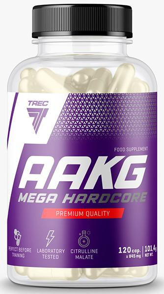 AAKG Mega Hardcore, 120 капсул, Trec Nutrition