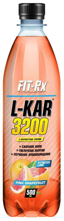 L-Kar 3200, вкус розовый грейпфрут, 500 мл, Fit-Rx